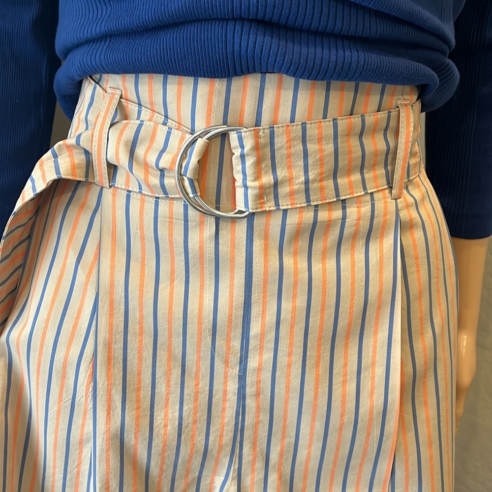 Akris Punto striped high-waist shorts 8 - Picture 6 of 10